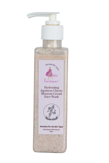 HYDERATING JAPANESE CHERRY BLOSSOM CREAM FACE WASH