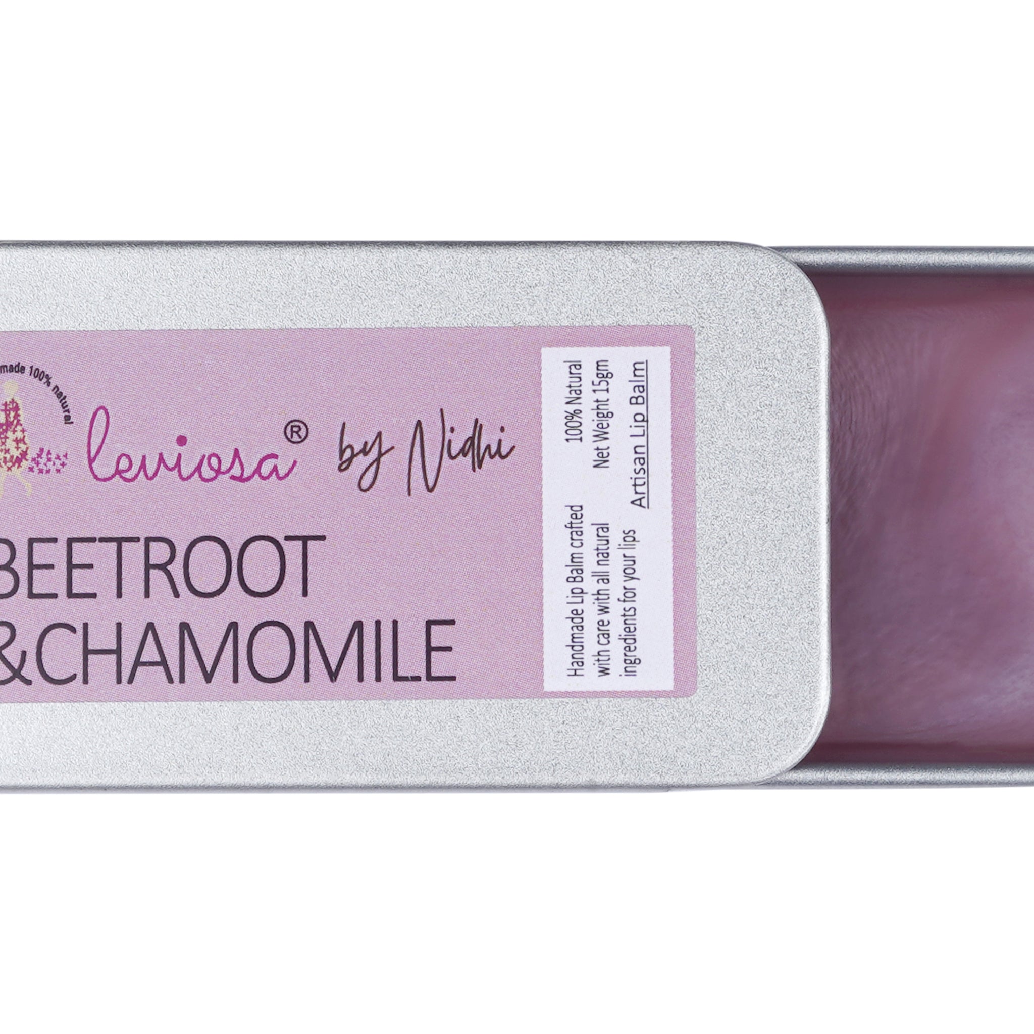 Beetroot & Chamomile Lip Balm