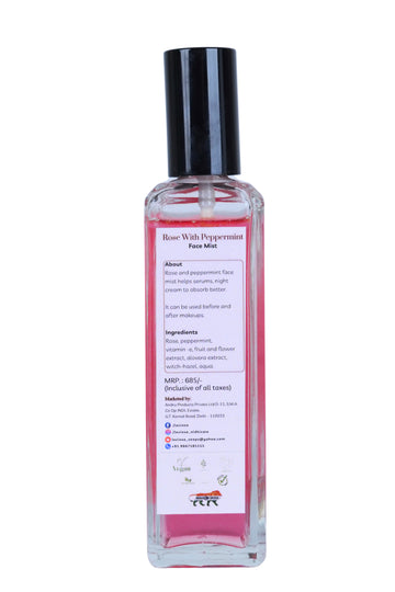 ROSE WITH PEPPERMINT FACE MIST
